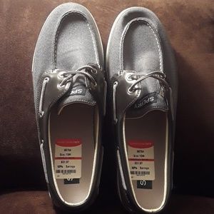 Sperry Canvas Boat Shoes NWT
